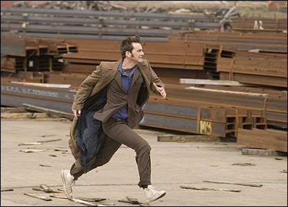 Image result for Running Doctor Who