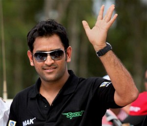 MS Dhoni waves his reputation off into the sunset