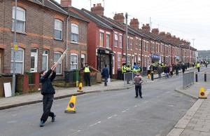 The Luton Cricket Ground is one of the most picturesque in all England.