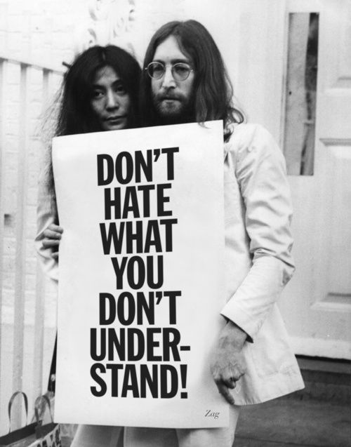 John and Yoko send 51allout a message about Rikki Clarke.