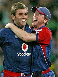 One of the greatest England cricketers of the age. And Paul Collingwood.