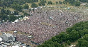 The crowd gathering for Liam Plunkett's homecoming was slightly larger than anticipated.