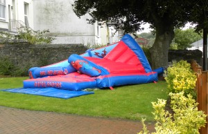 This bouncy castle served as the perfect metaphor for Australian cricket once Samit had worked his magic.