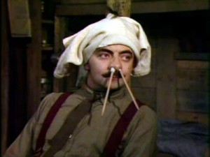 "And who will be batting at number 3?" "Wibble"