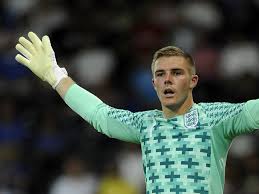 Jack Butland shows his dismay at the most obscure, convoluted joke in the history of 51allout.