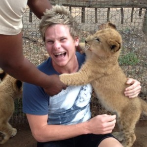 He's already proved his readiness by looking after some lions.