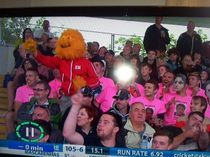 Even Liam Plunkett enjoyed himself. 