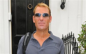 Apropos of nothing, he's an artist's impression of Shane Warne