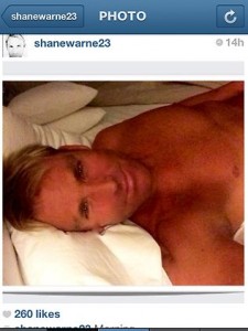 One of Warne's better tweets. 