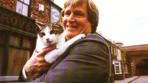 Whereas Ken Barlow is relying more on playing to the jury's love of cats.