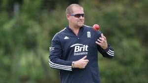 Agent Saker ponders whether he can get Jimmy Anderson to bowl backwards.