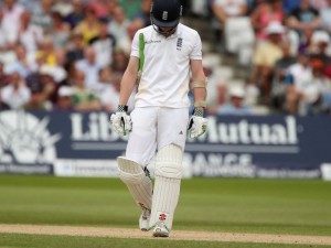 Sam Robson realises he still has 8,635 runs to go.