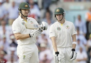 Having completed batting, Devereux moves on to practicing his captaincy "oh fuck off" face.