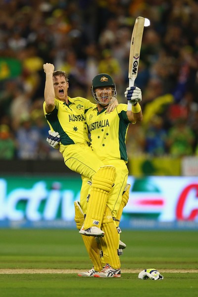 Watto in standard 'undeservedly stepping into the limelight' pose.